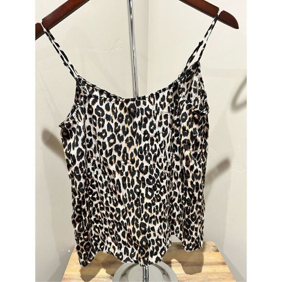 Equipment Layla Leopard Print Silk Camisole Size XS - Picture 4 of 5